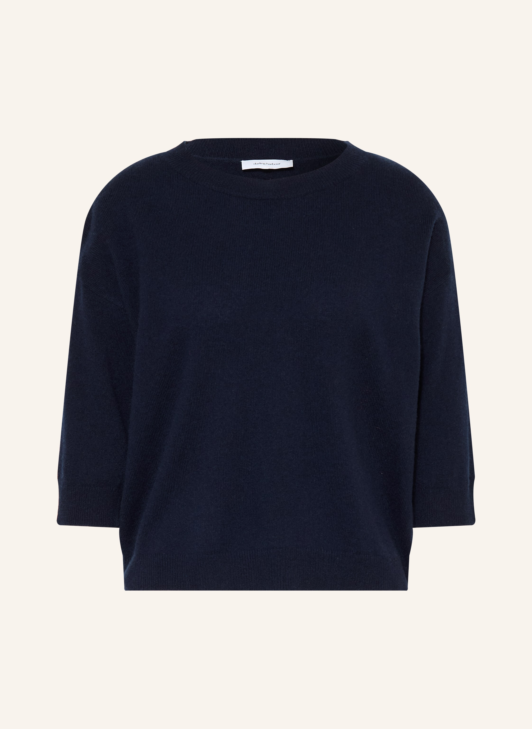 darling harbour Cashmere-Pullover mit 3/4-Arm