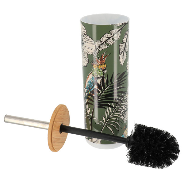 Szczotka toaletowa Jungle Fever khaki stojąca do WC
