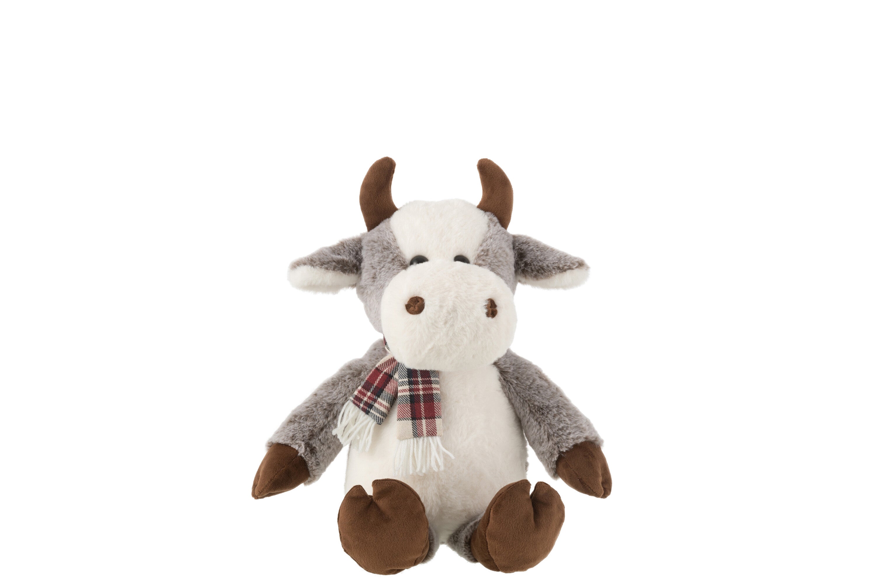 J-Line knuffel Koe   Sjaal - polyester - mix - large