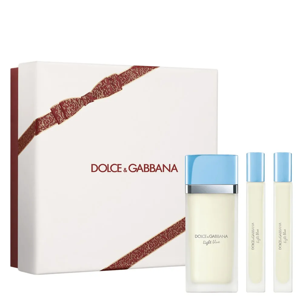 Dolce & Gabbana XMAS Light Blue EDT 50 ml   EDT 10 ml   EDT 10 ml-Gift set eau de parfum