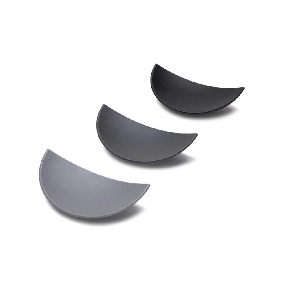 - Lot de 3 plateaux à bijoux plastique multicolore