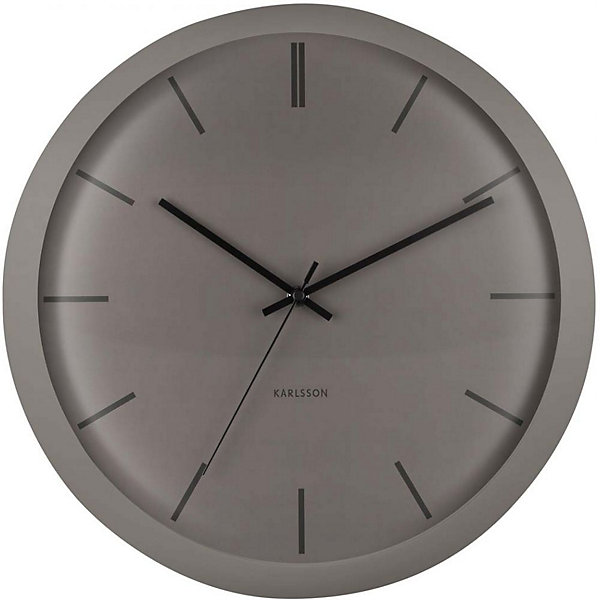 Horloge ronde en métal Nirvana Globe 40 cm