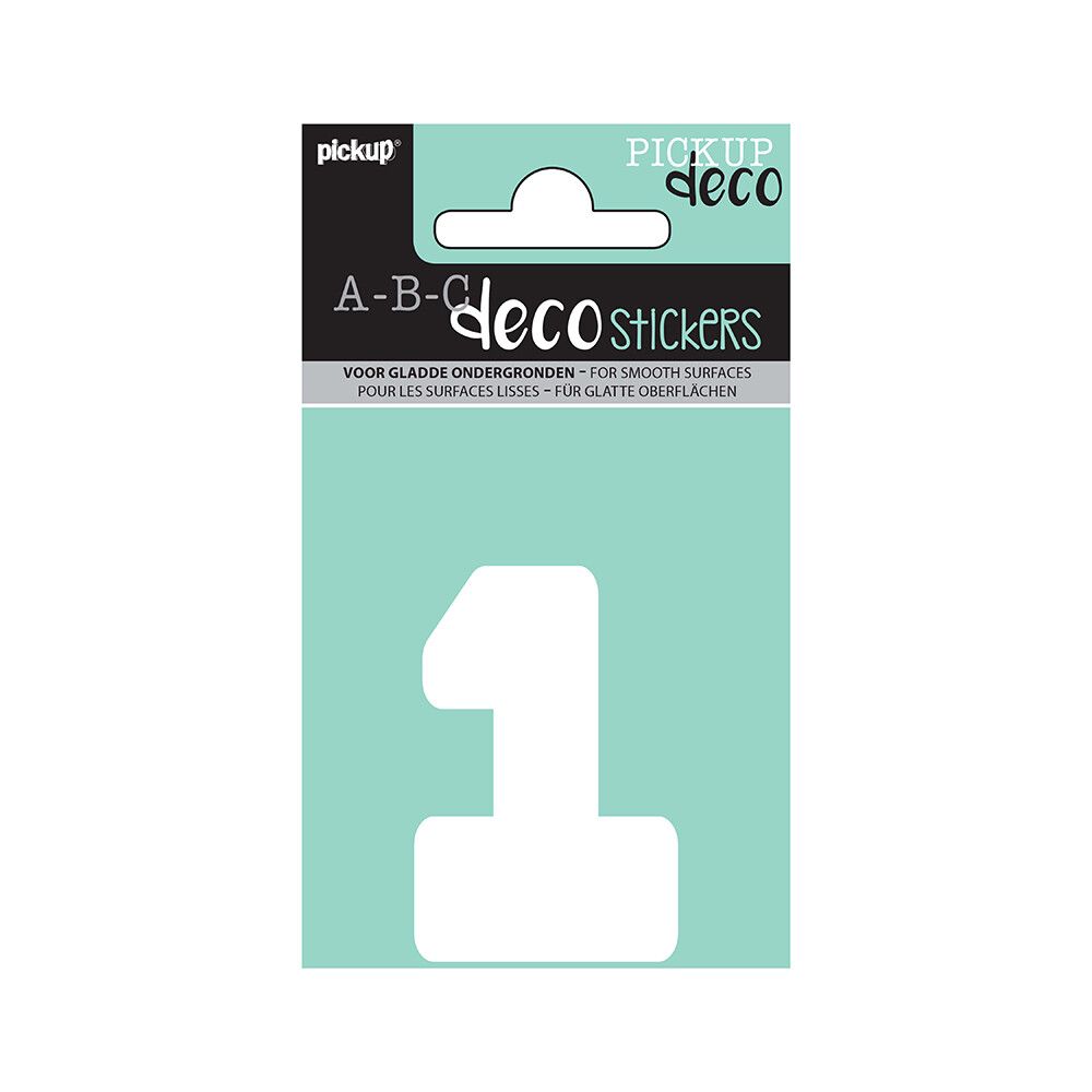 TALL PICKUP 1 ABC DECO ANNA 60 MM 1 HVIT