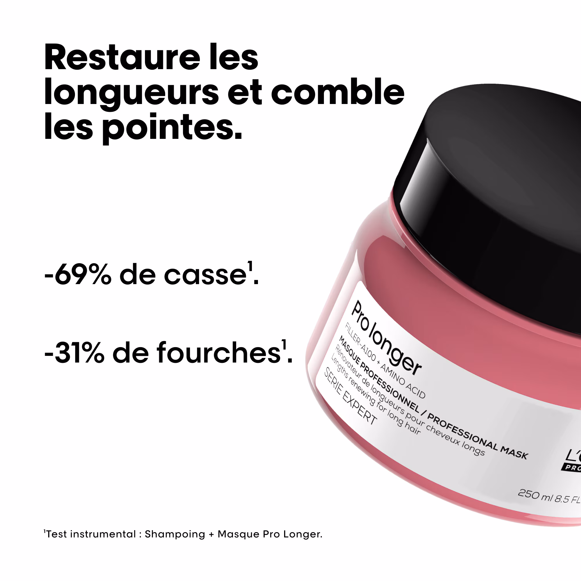 PRO LONGERMasque pour cheveux longs