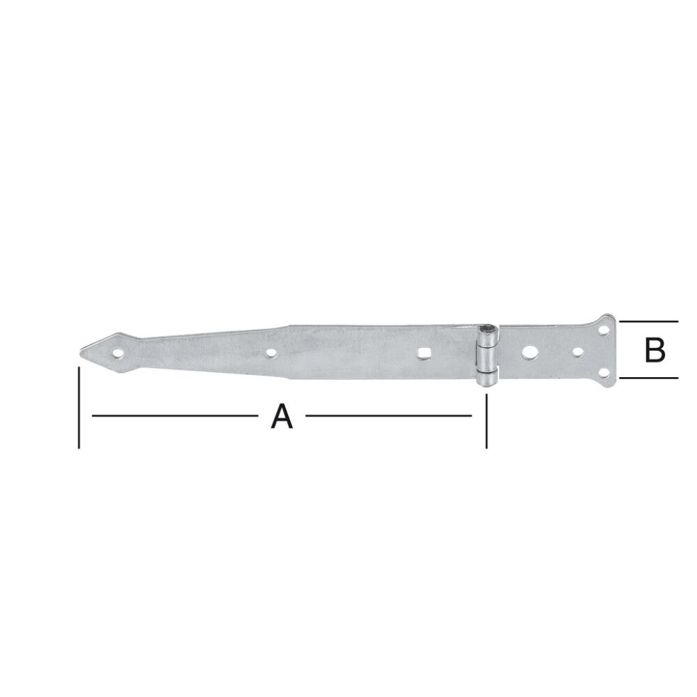 KASTEOPPHENG 300MM GALVANISERT