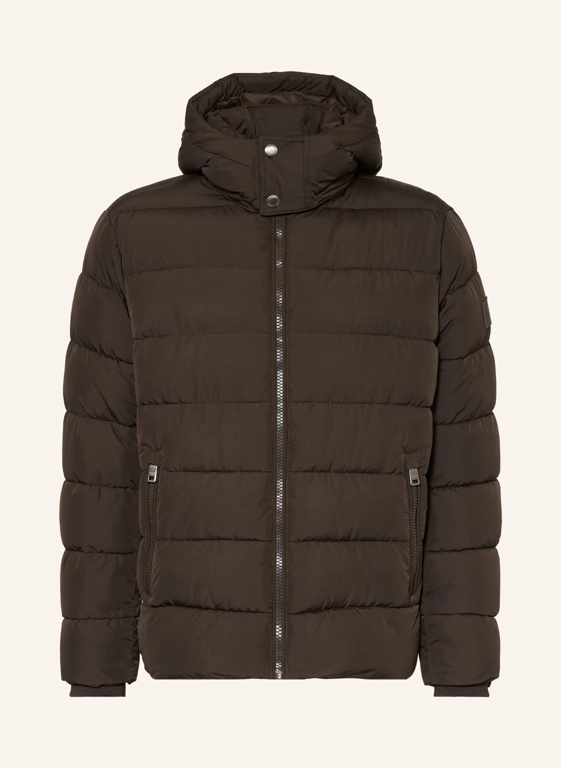 JOOP! JEANS Steppjacke JOSHAS mit abnehmbarer Kapuze