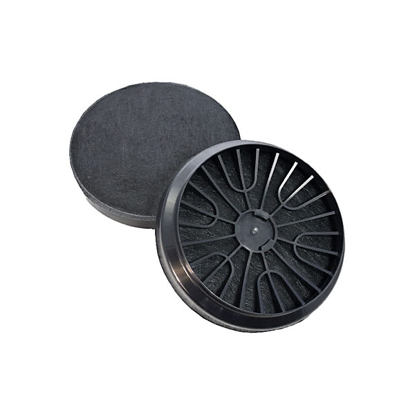 2x Filtres à charbon actif - 00796390 pour hotte de cuisine Bosch