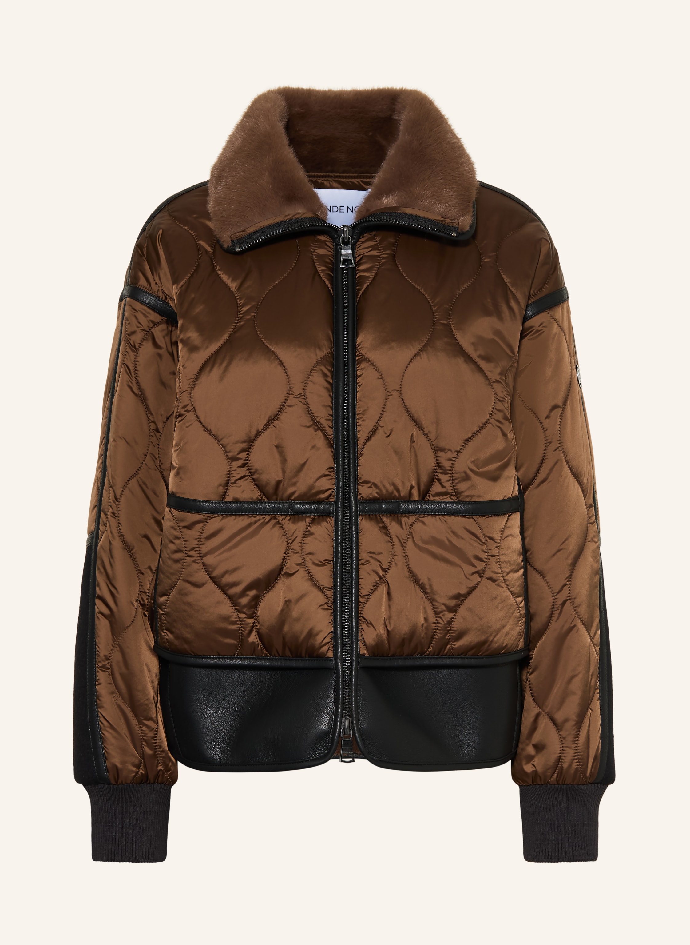 BLONDE No.8 Steppjacke MARA im Materialmix