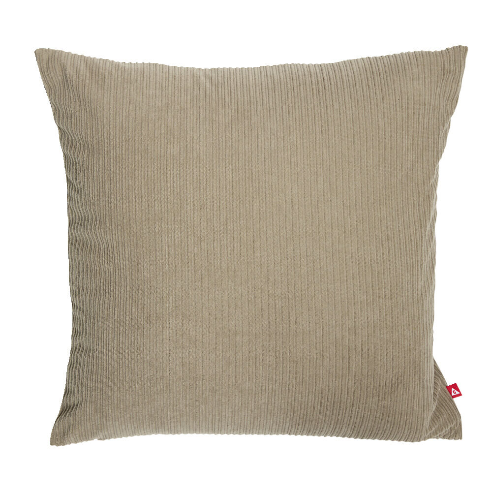 Housse de coussin côtelé 45x45cm - 4 coloris