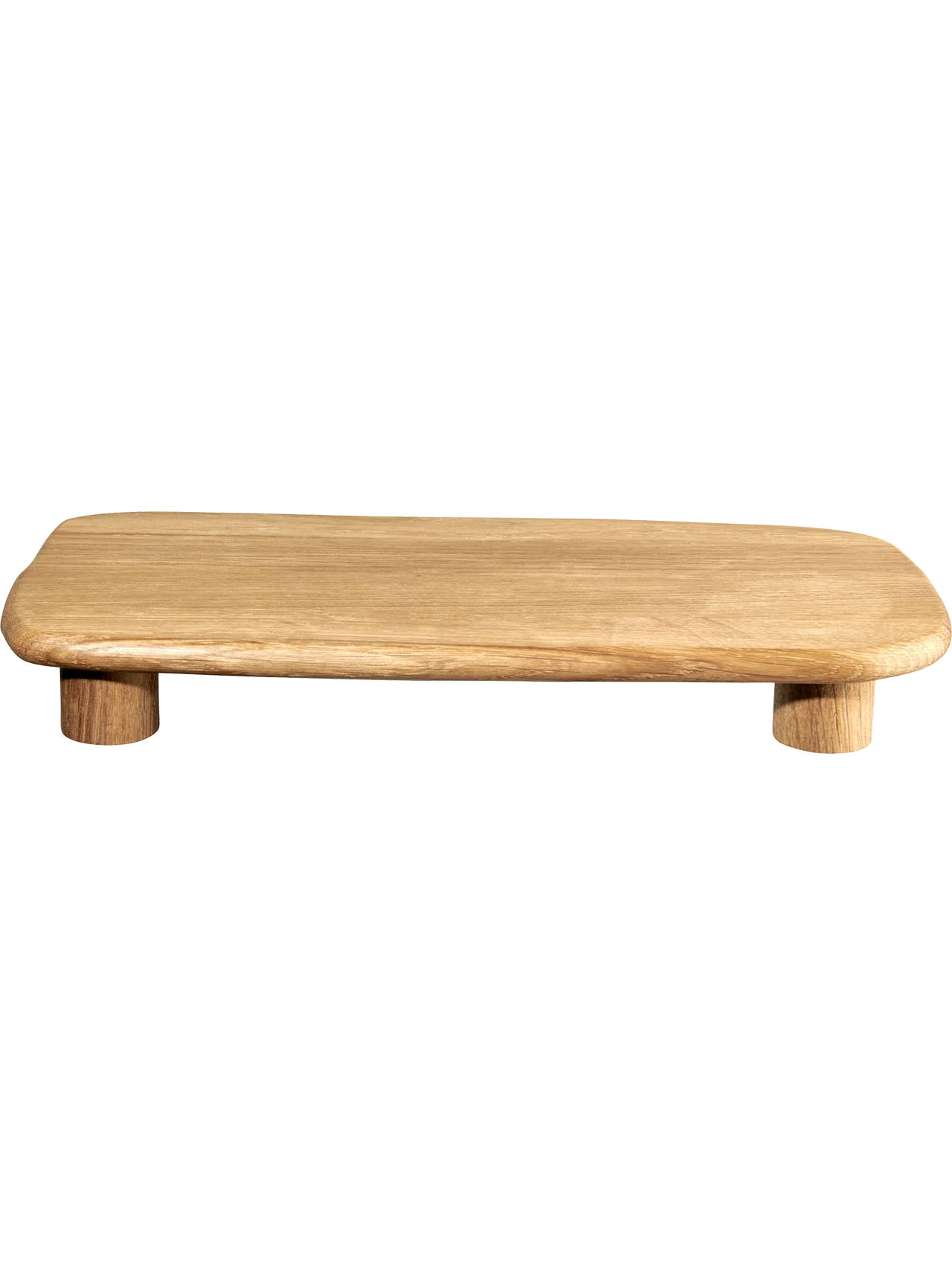 tablett auf füßen, eiche