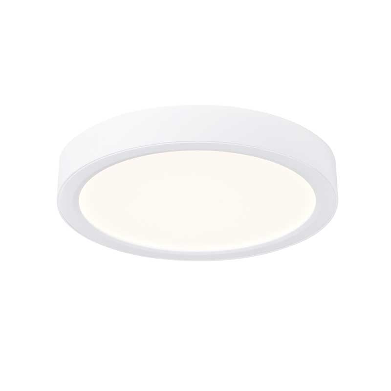 Nordlux Sóller Plafondlamp Badkamer - Ø17,9cm - LED Stepdim - 3000/4000K - Wit