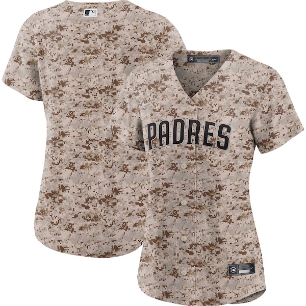 San Diego Padres Nike Women's USMC Alternate Replica Team Jersey - Camo