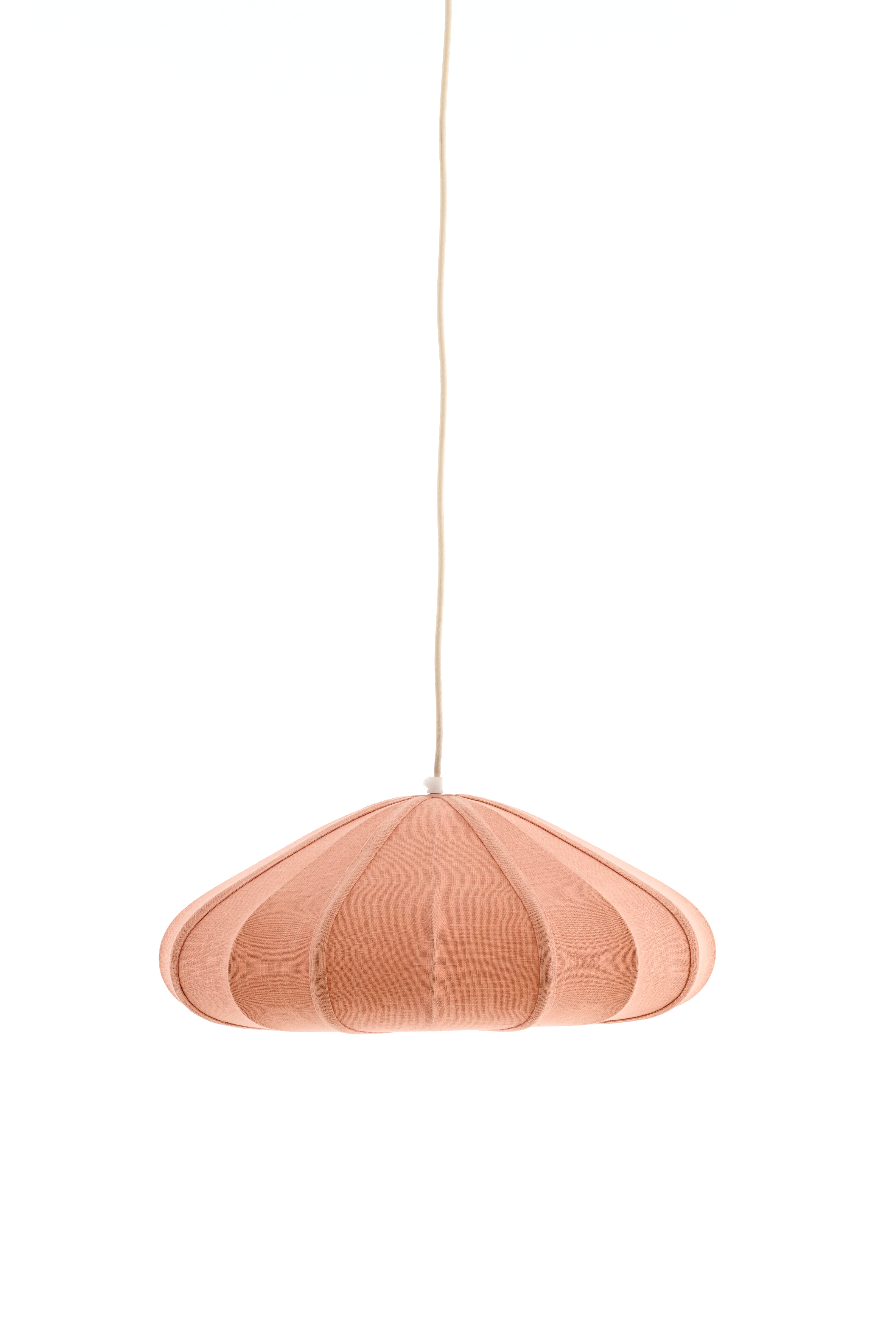 Light & Living hanglamp CESANO - Ø50x20cm - roze