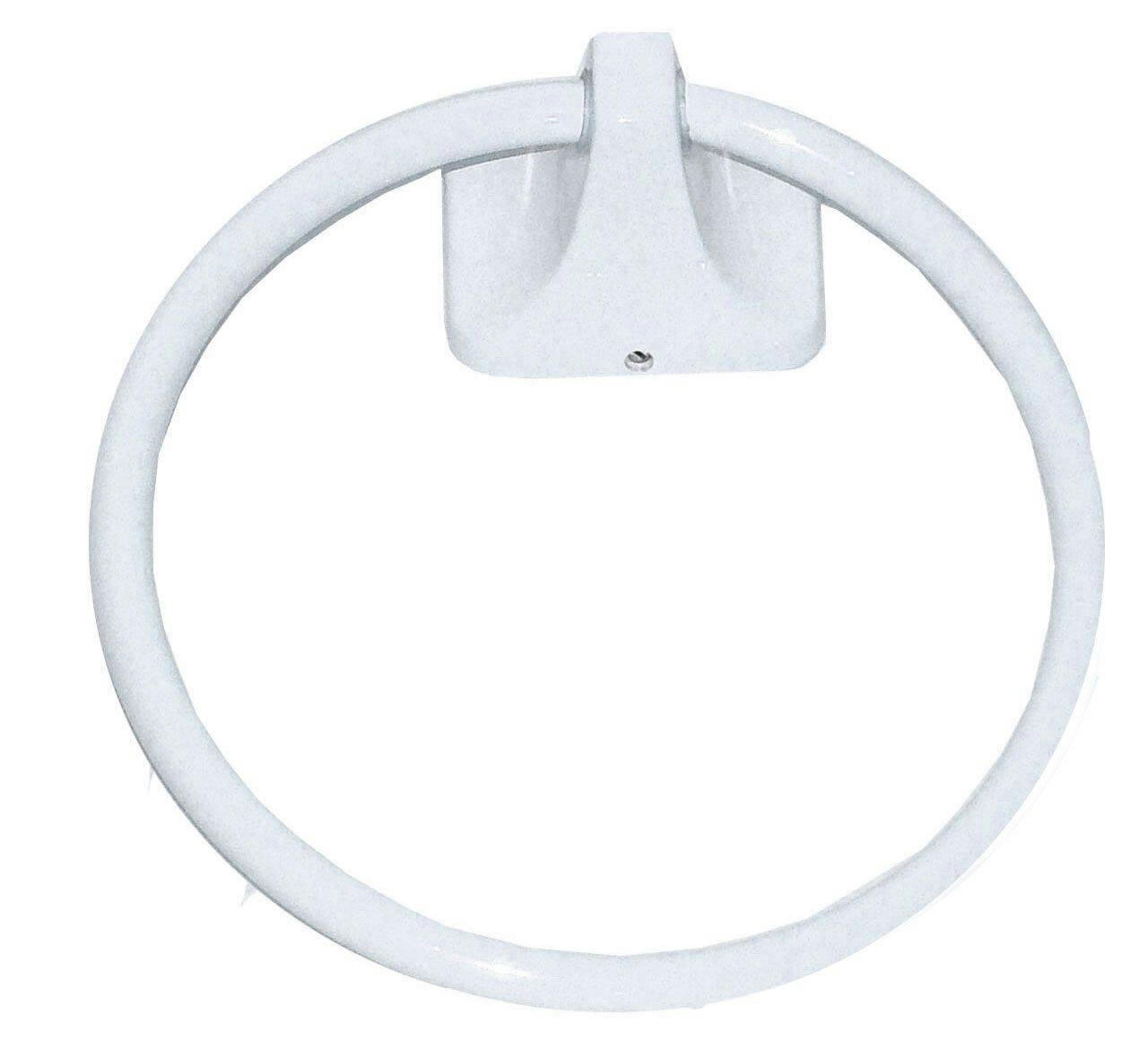 Peerless® Weston Metal Bathroom Towel Ring, White
