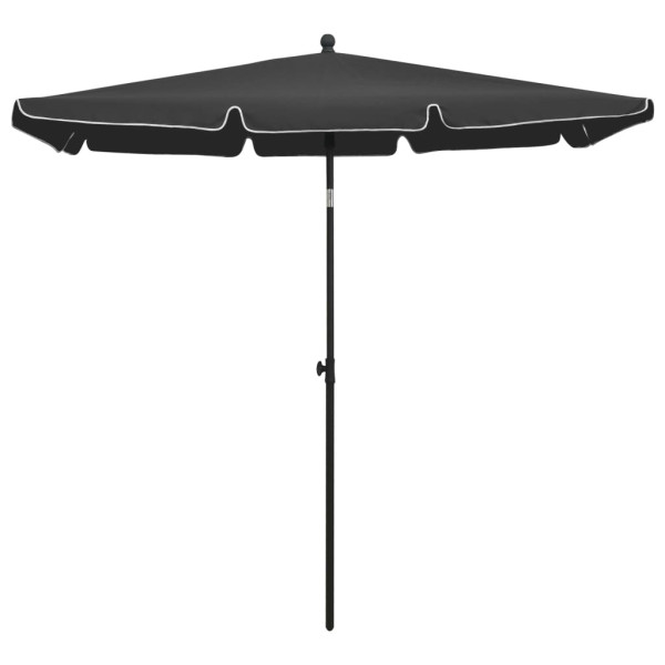 Parasol ogrodowy AntracytvidaXL