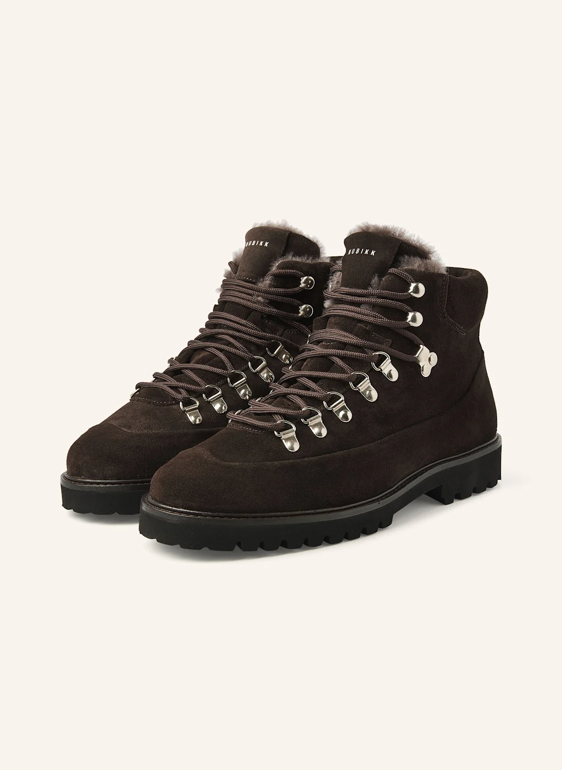 NUBIKK Schnürboots LOGAN CHAD FUR