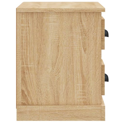 NNEVL Bedside Cabinet Sonoma Oak 60x35.5x45 cm