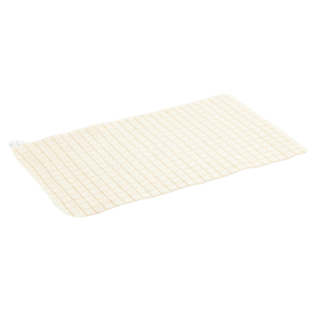 Tapis de douche antidérapant plastique 38x68cm (2 modèles)