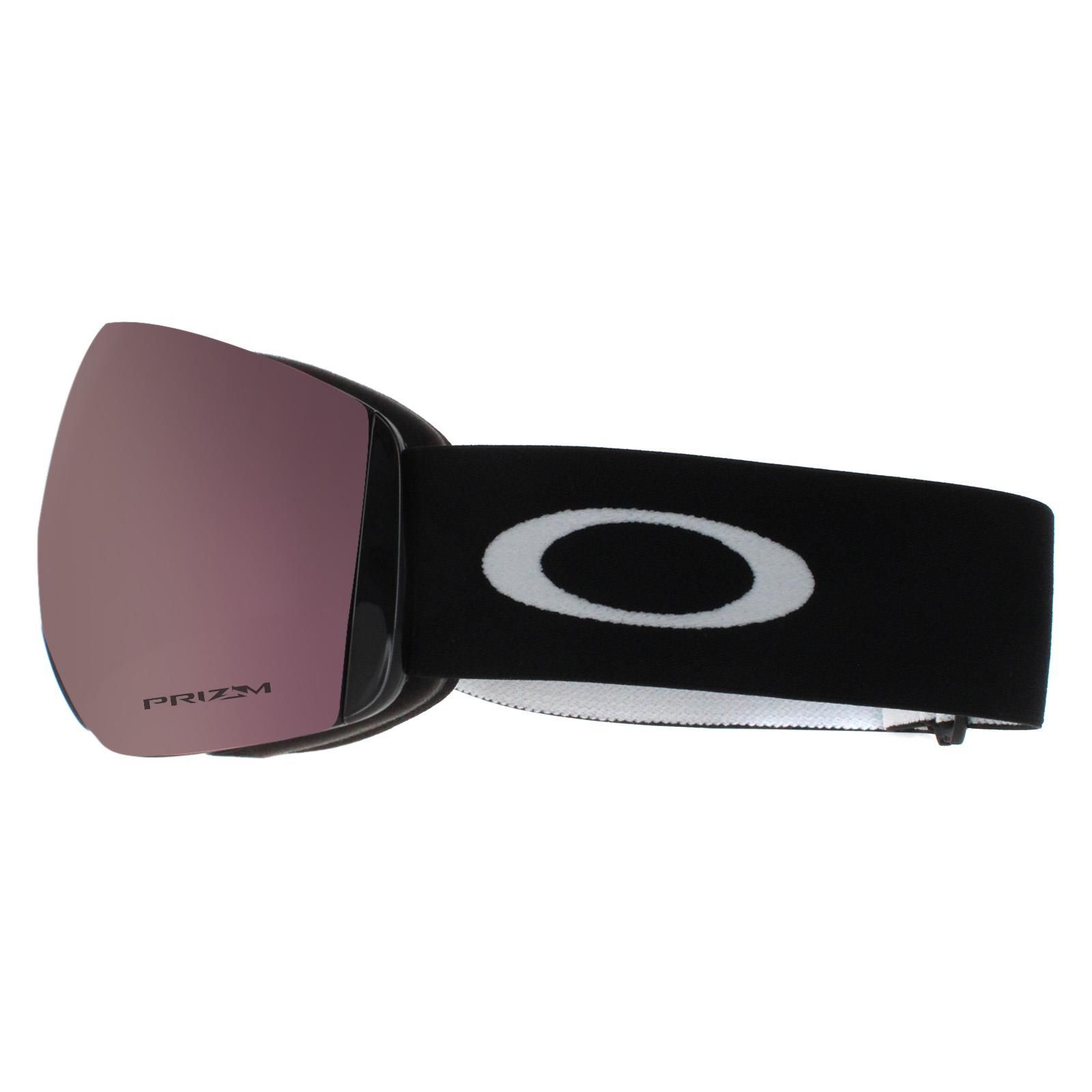 Oakley Flight Deck L OO7050-C1 Matte Black Prizm Rose Gold Iridium Ski Goggles