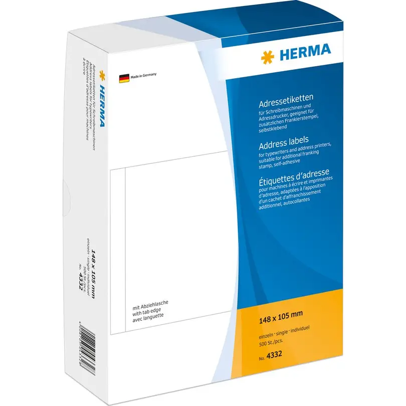 Etiketten 500er-Set Herma
