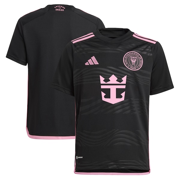 Inter Miami CF adidas Youth 2024 La Noche Replica Jersey - Black