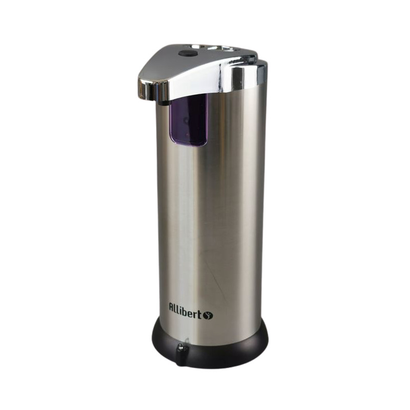 Distributeur automatique de savon liquide désinfectant 0,25 L ALLIBERT
