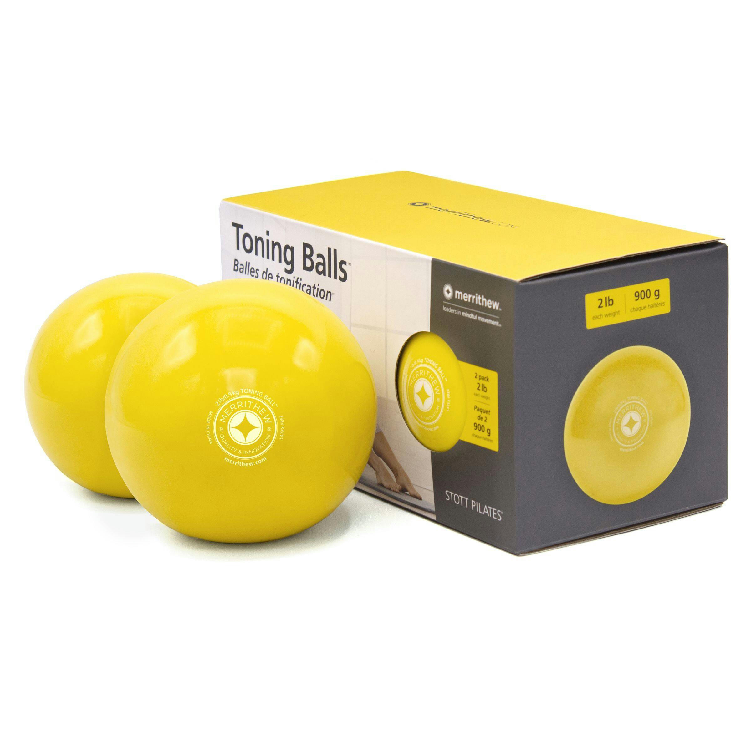 Yellow Toning Ball™, 2-lb, 2-pk