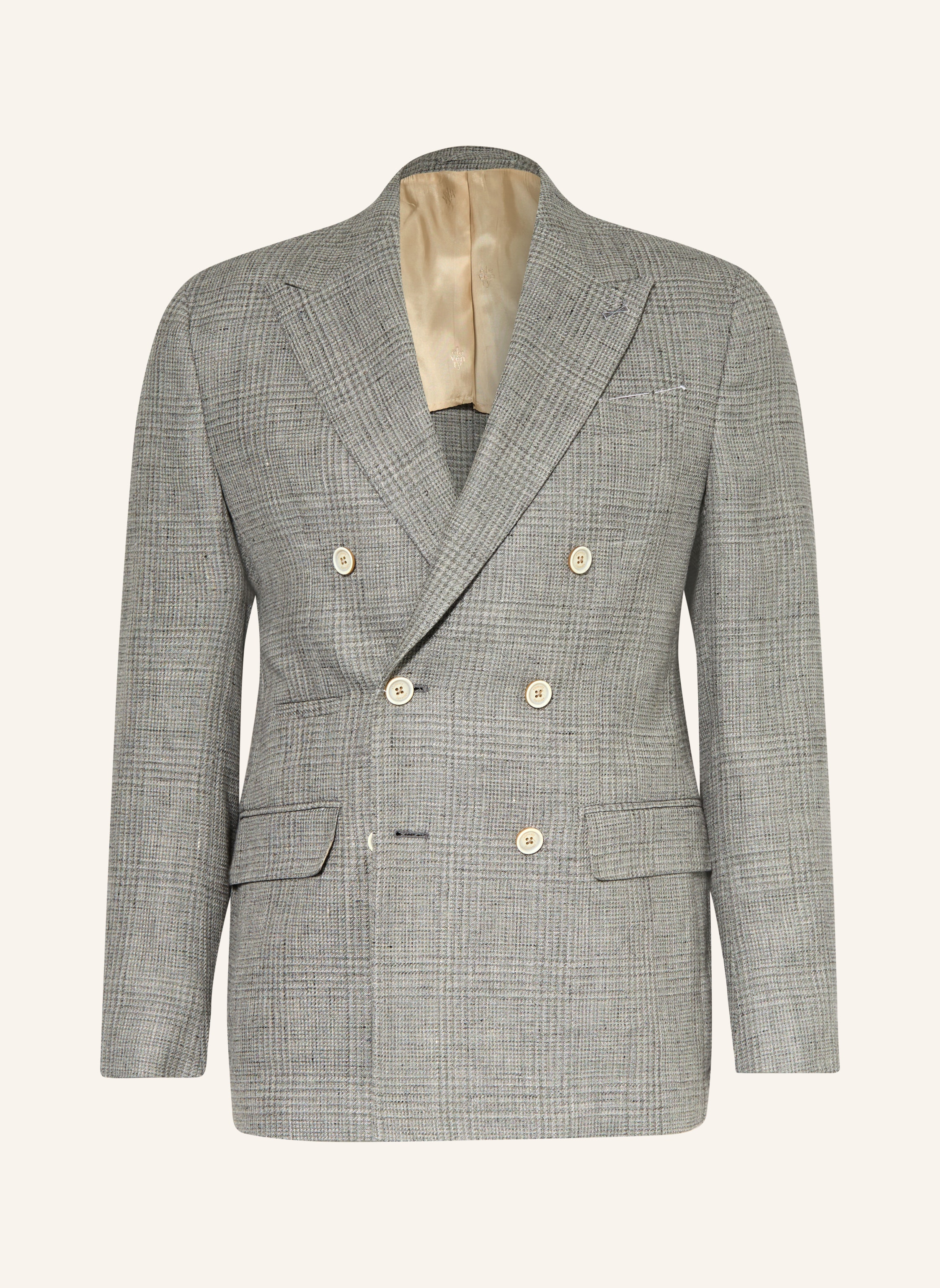 eleventy Sakko Extra Slim Fit mit Leinen
