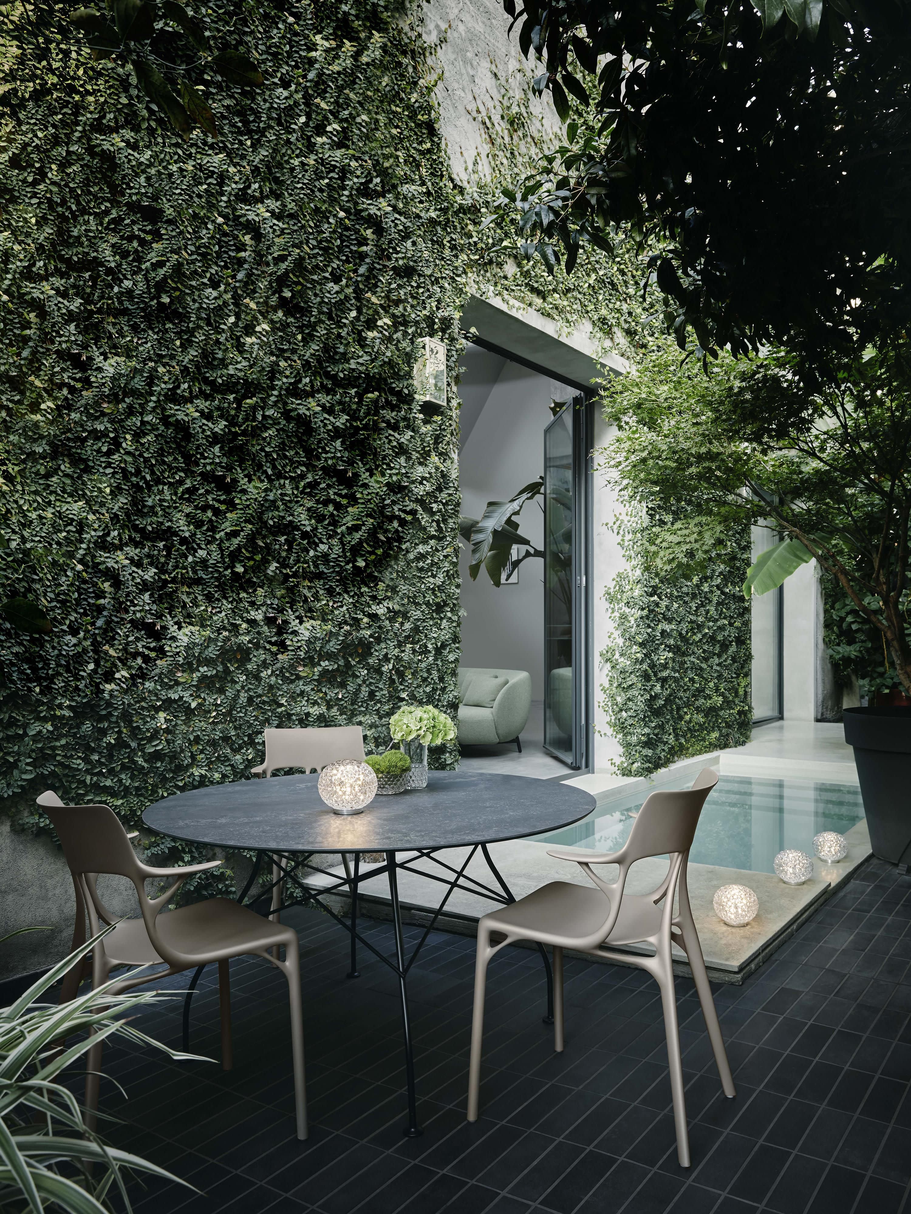 Garten-Armlehnstühle AI, 2er-Set