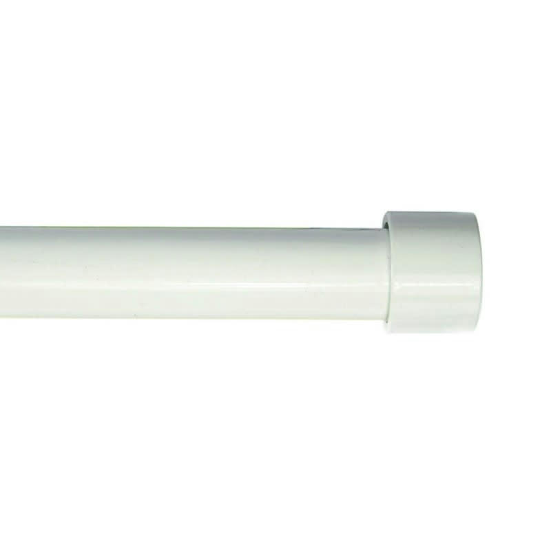 LANCASTER - - kit tringle extensible ø 16/19 mm 110 à 210 cm - Blanc