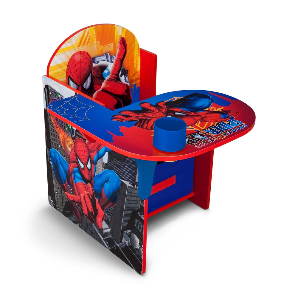 Spider-Man Chair Desk with Storage Bin