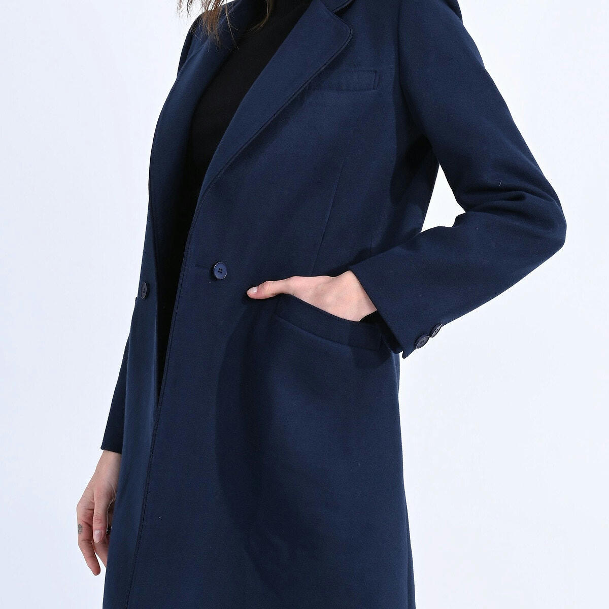 Manteau  long boutonné