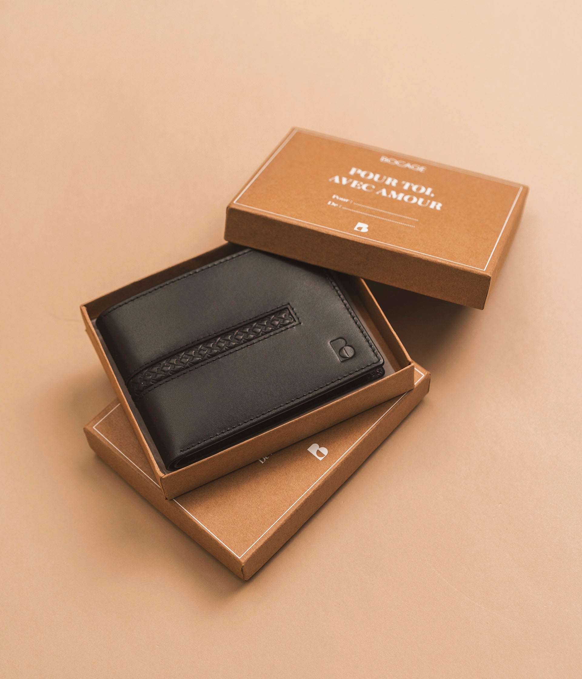 Portefeuille Honore noir