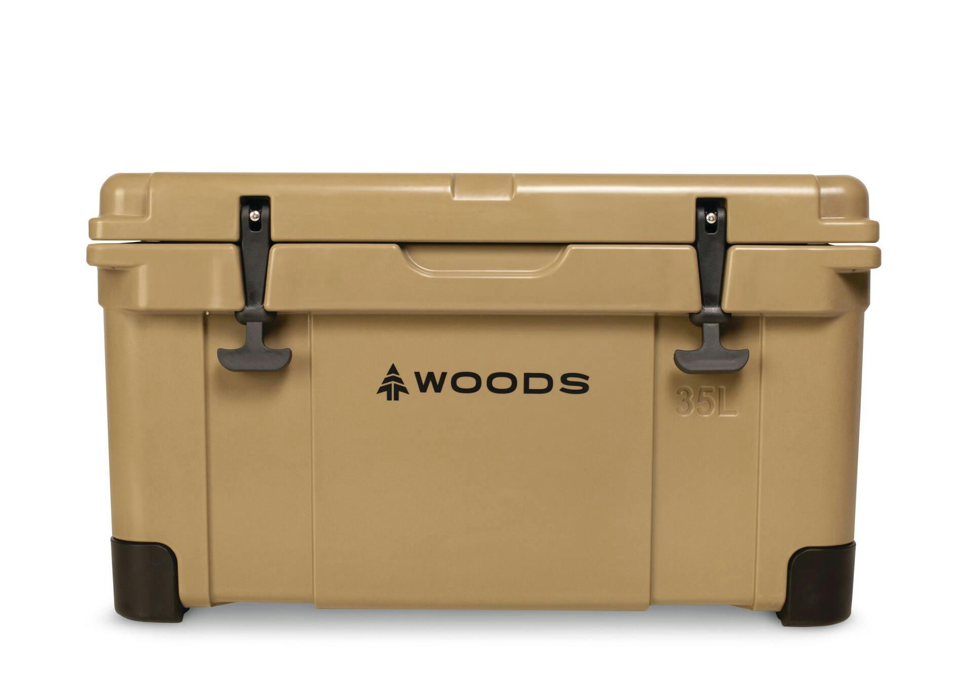 Woods ARCTIC Roto-Moulded Cooler, 35-L, Tan