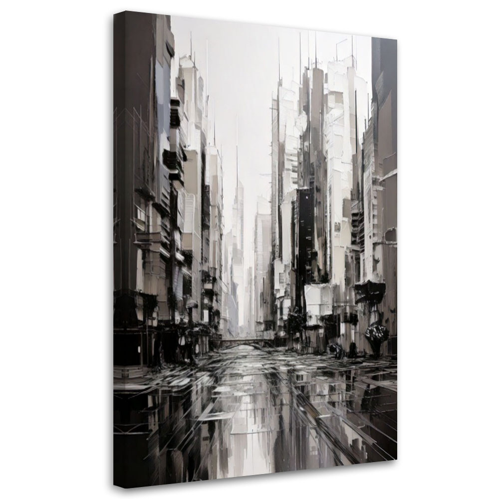 Feeby Obraz na płótnie, Miasto Architektura Miejski Pejzaż 40x60