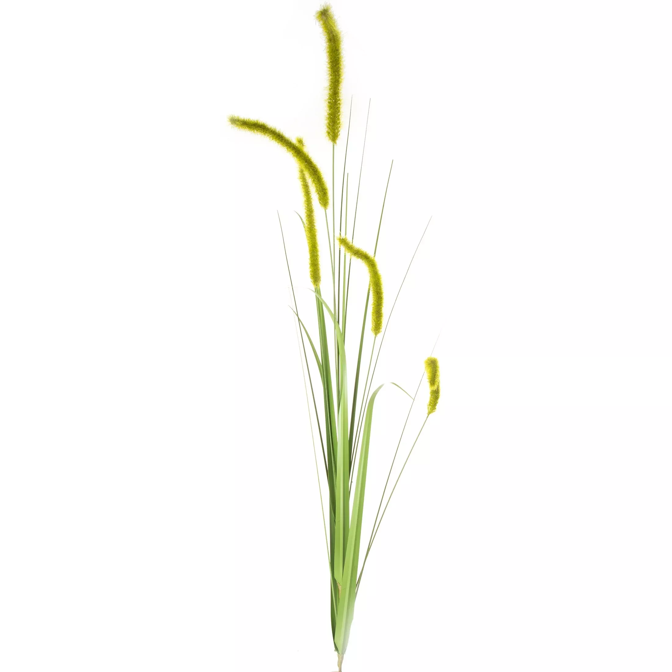 Trawa sztuczna z długimi kłosami zielona 53 cm