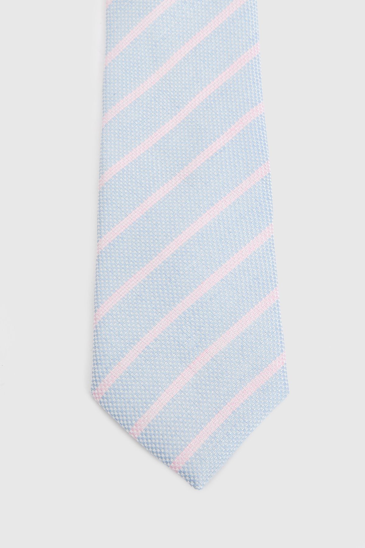 Burton Dusty Blue Multi Stripe Tie