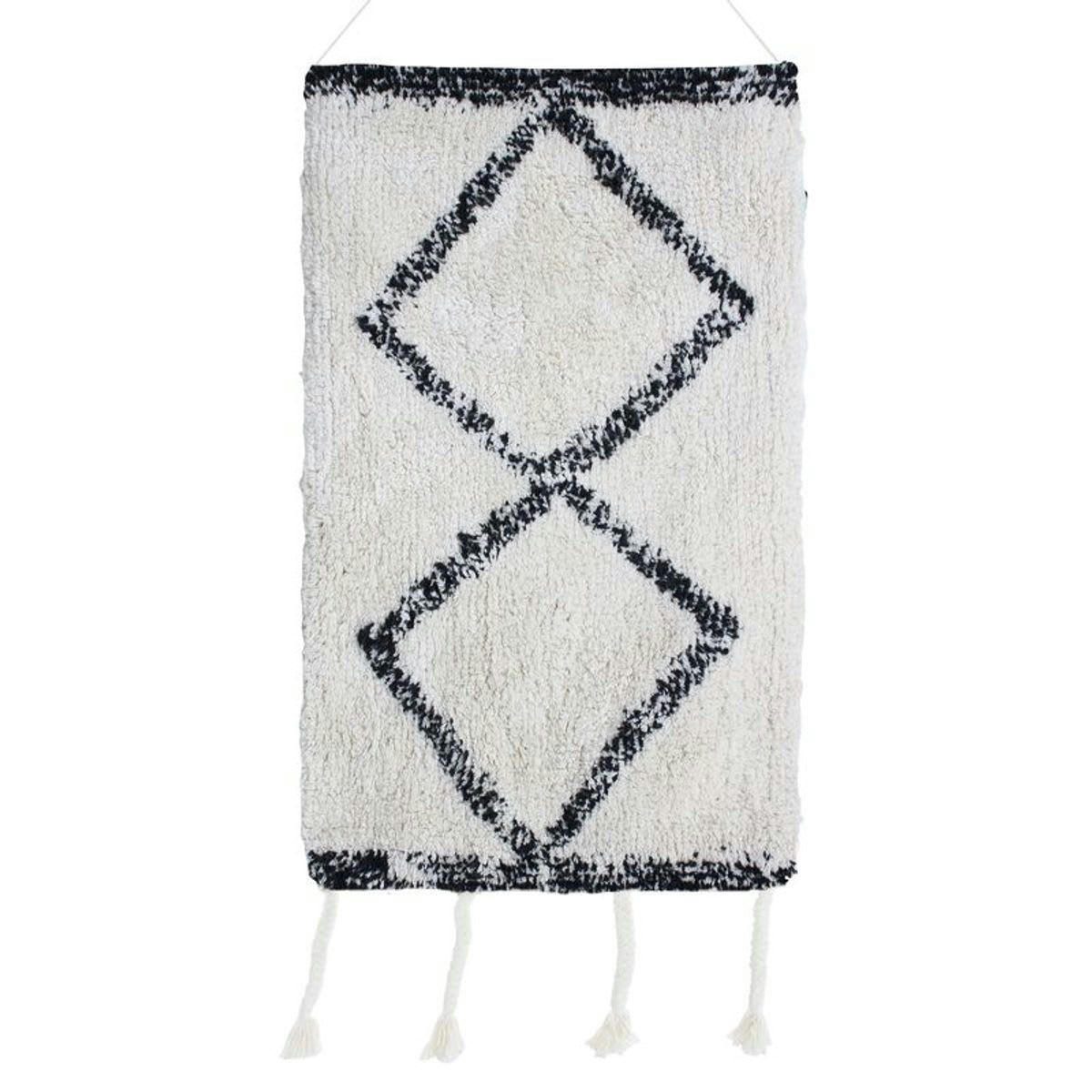 BERBERE - Suspension murale effet vintage naturel 40x80