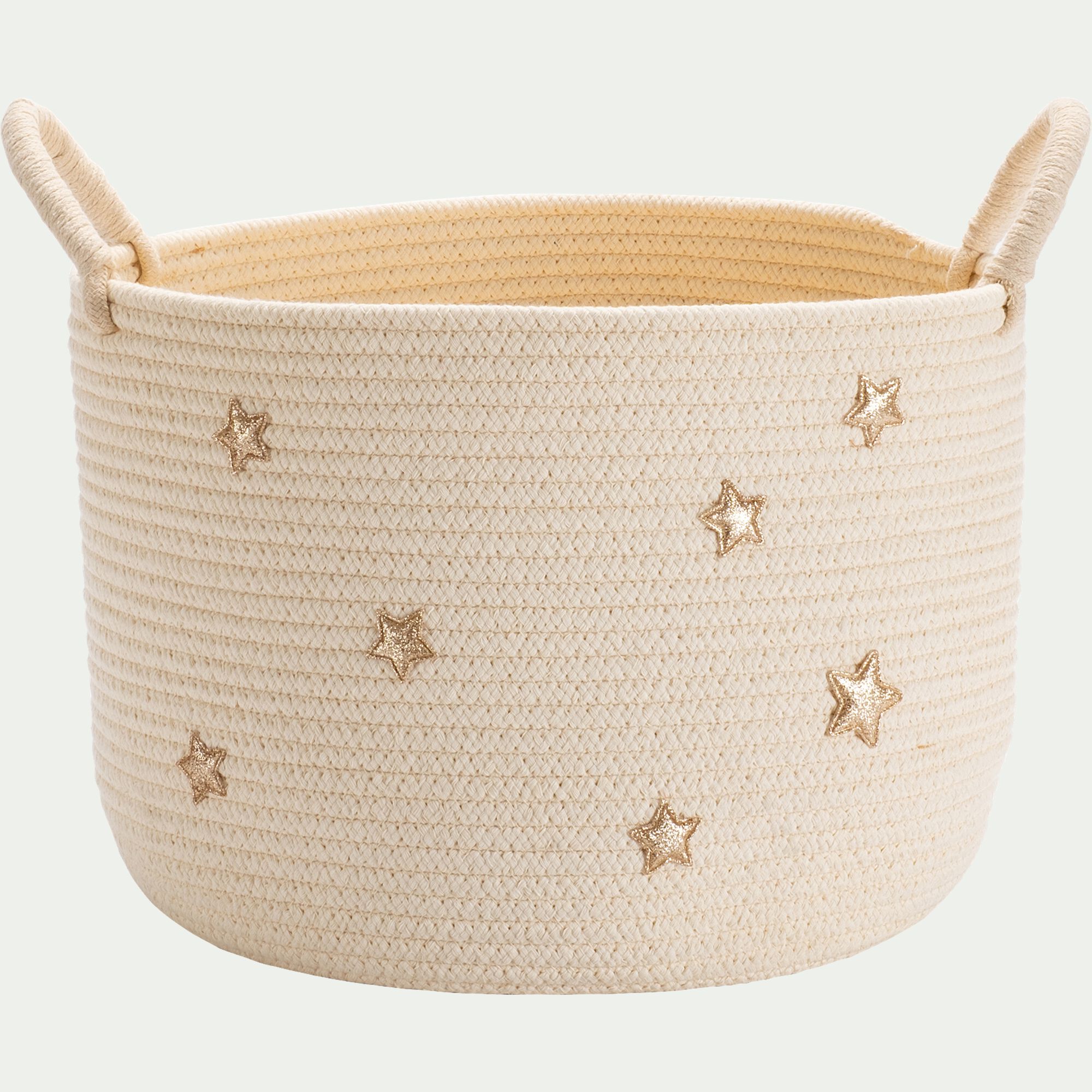 ETOILE - Panier de rangement à poids D36xH28cm - blanc