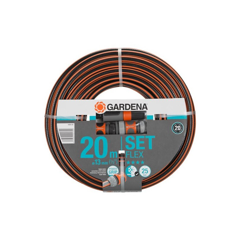 Set tuyau d'arrosage Flex Ø 13 mm 20 m GARDENA