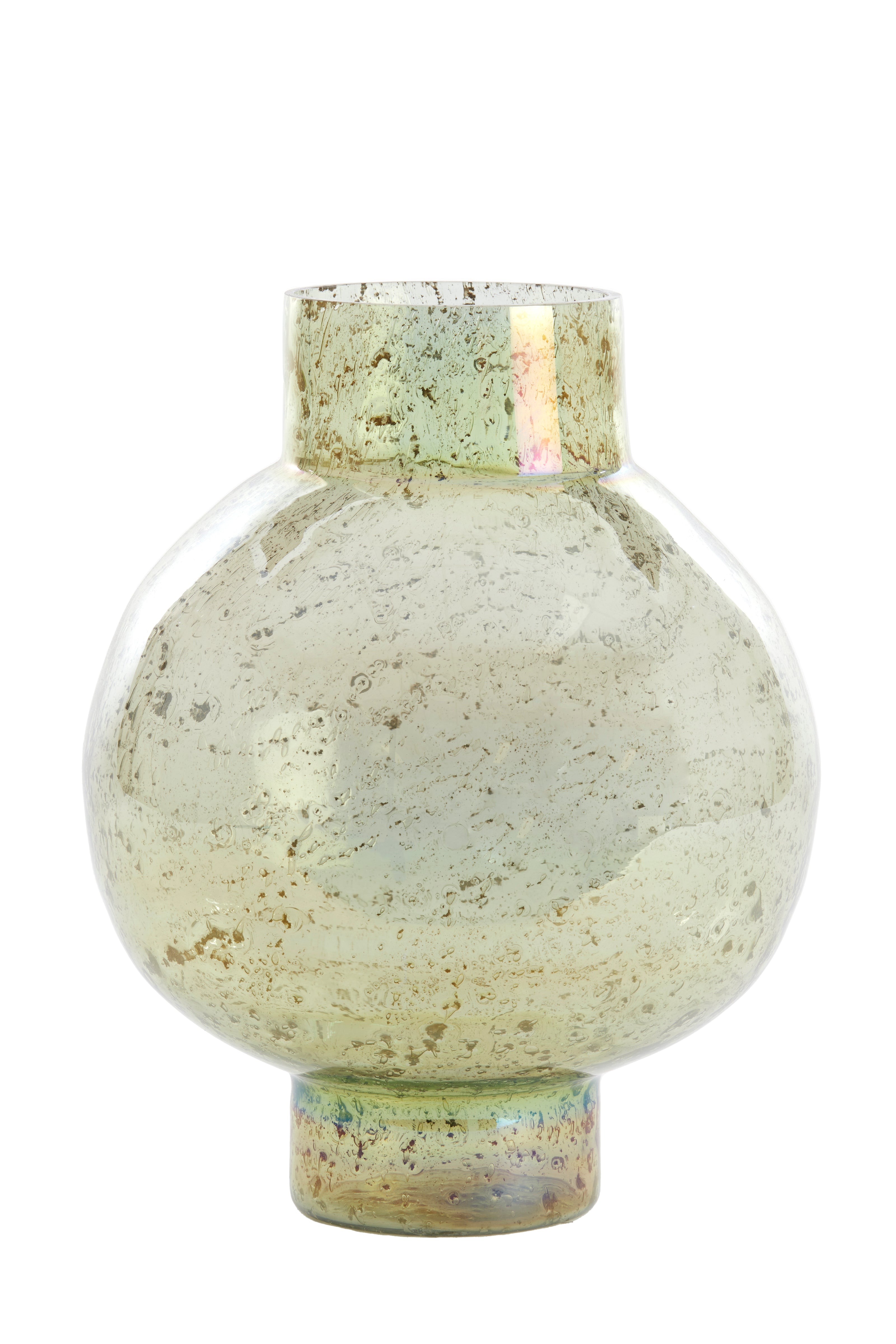 Light & Living vaas DUSIT - Ø31x38cm - groen