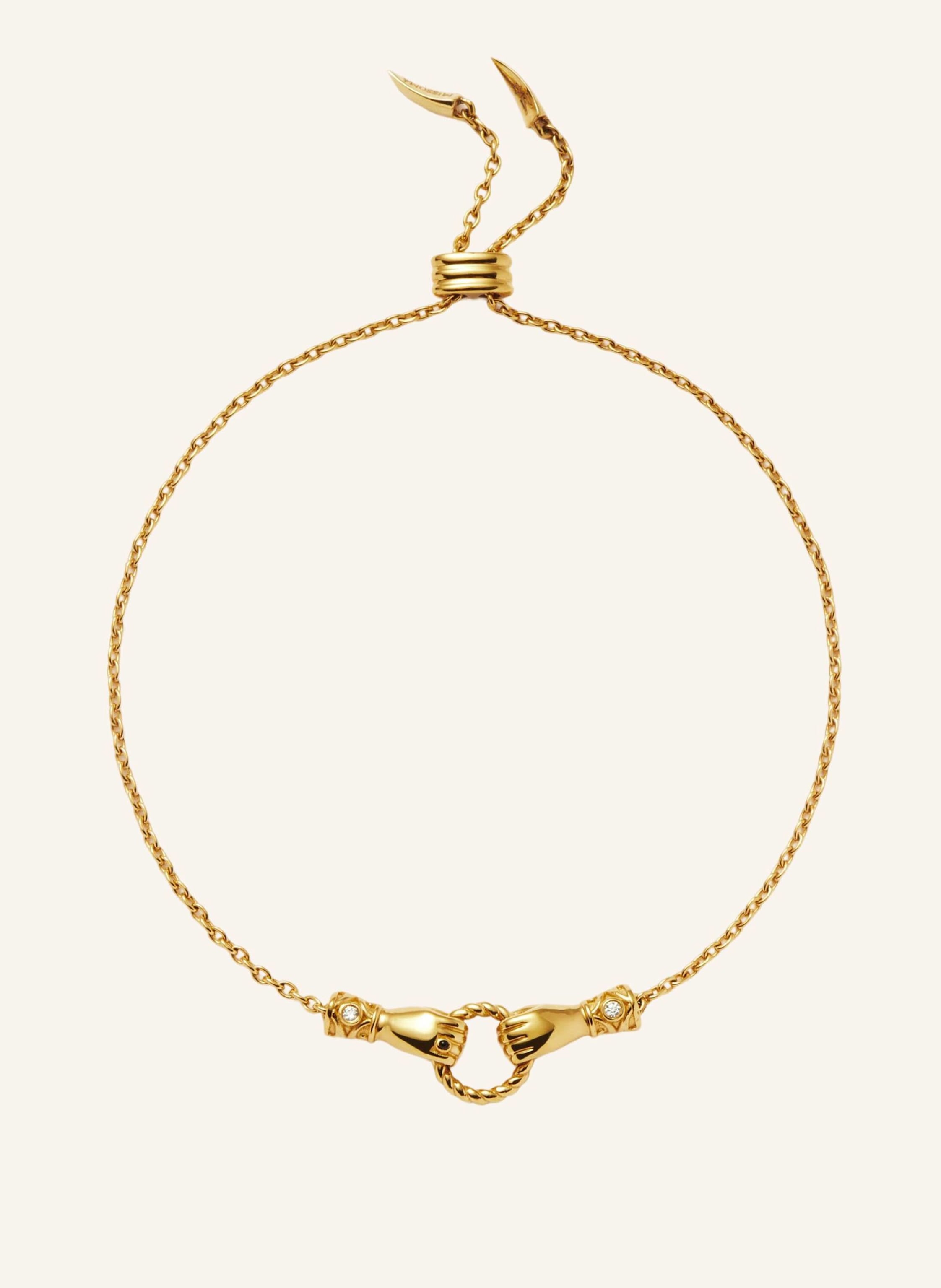 MISSOMA Armbänder HARRIS REED MINI IN GOOD HANDS SLIDER BRACELET by GLAMBOU
