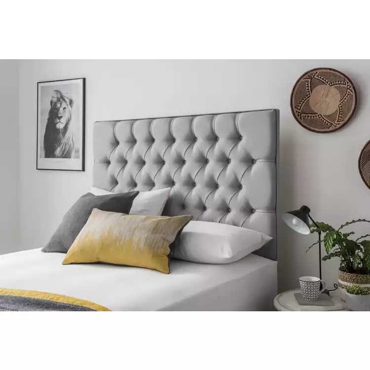 Silentnight Sassaria Single Headboard - Grey