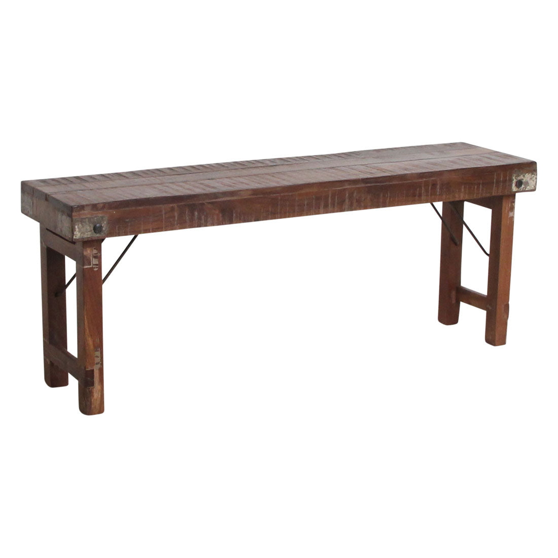 Raw materials eetkamerbank - FSC gerecycled hout - 120x30x45 cm