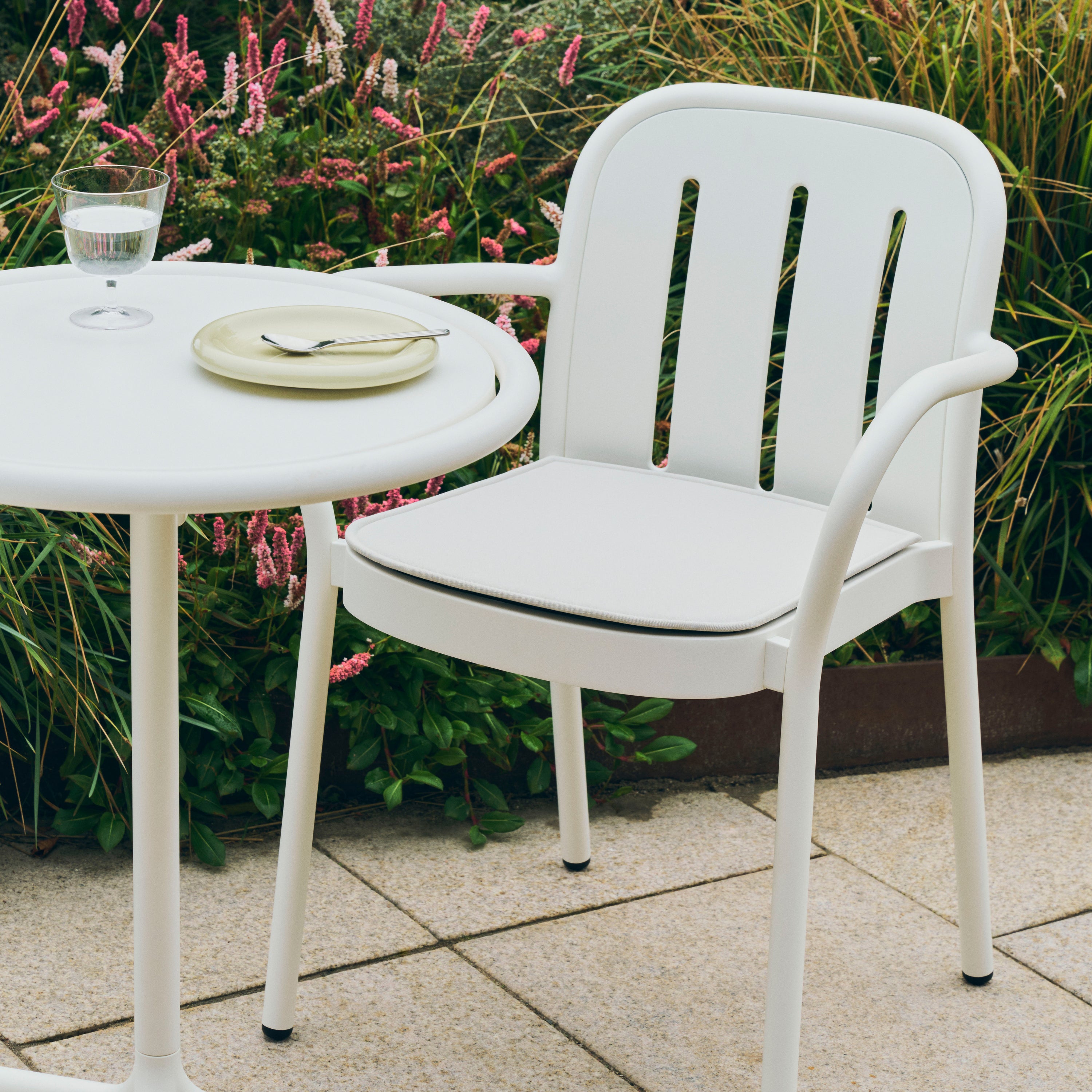 HAY Deville Tuintafel Ø 55 cm - Cream White