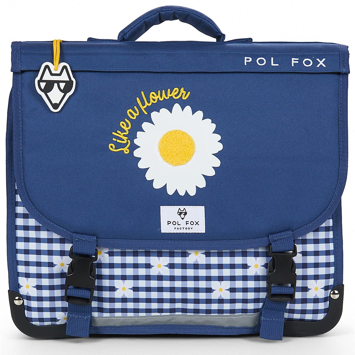 Pol Fox - CARTABLE 38 CM DAISY - Marine