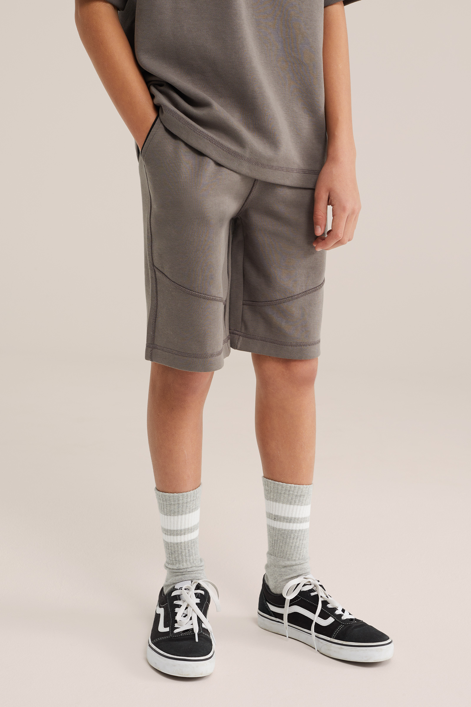 Jongens regular fit sweatshort