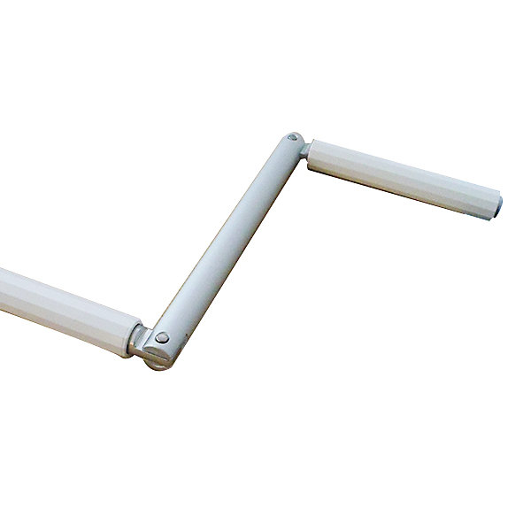 MANIVELLE COMPLETE DIAMETRE 13 LG1000 (BLANC RAL9016)