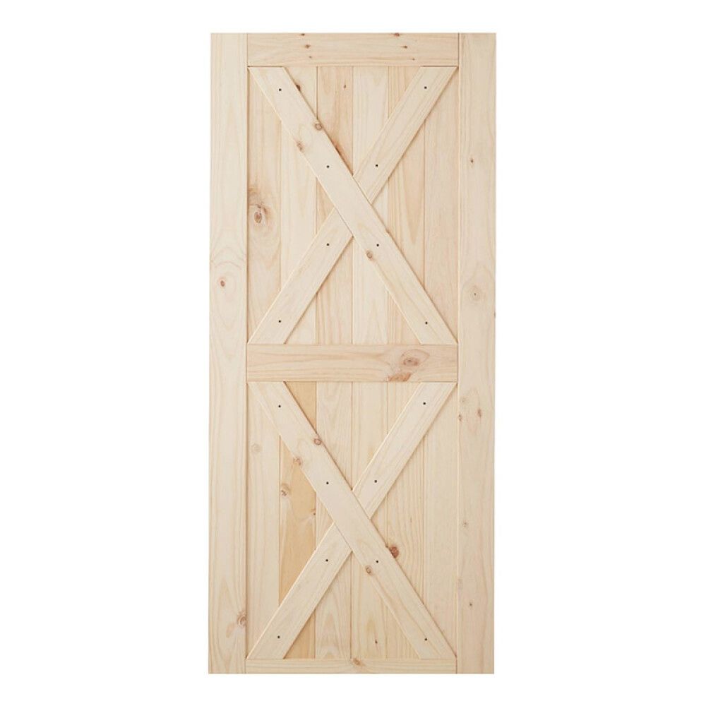 SKYVEDØR HABO COUNTRY 2133X1000MM UBEHANDLET FURU