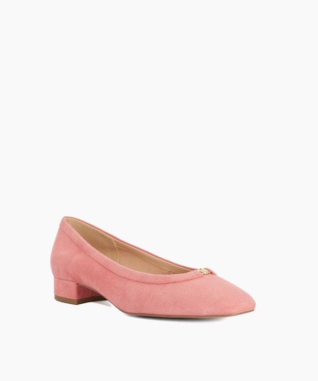 Approve Pink - Suede Ballet Flats